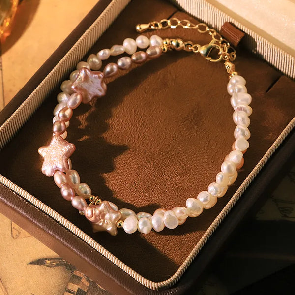 Celestial Pearl Bracelet | Freshwater Pearl