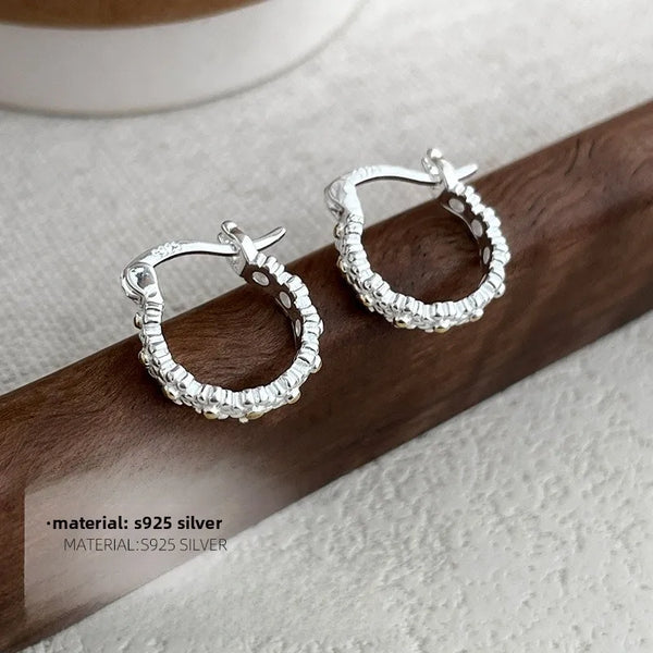 Floral Ear Cuff Earring | 925 Sterling Silver