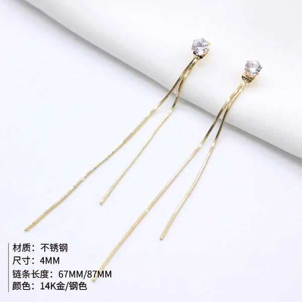 Artificial Geometric Earrings | Stainless Steel