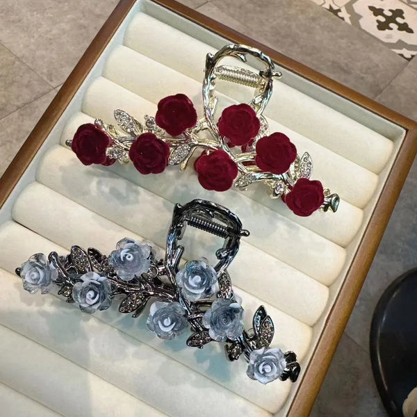 Floral Hair Claw Hair Clip | Alloy