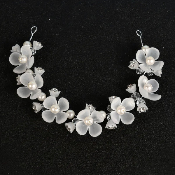 Artificial Pearl Headband | Crystal