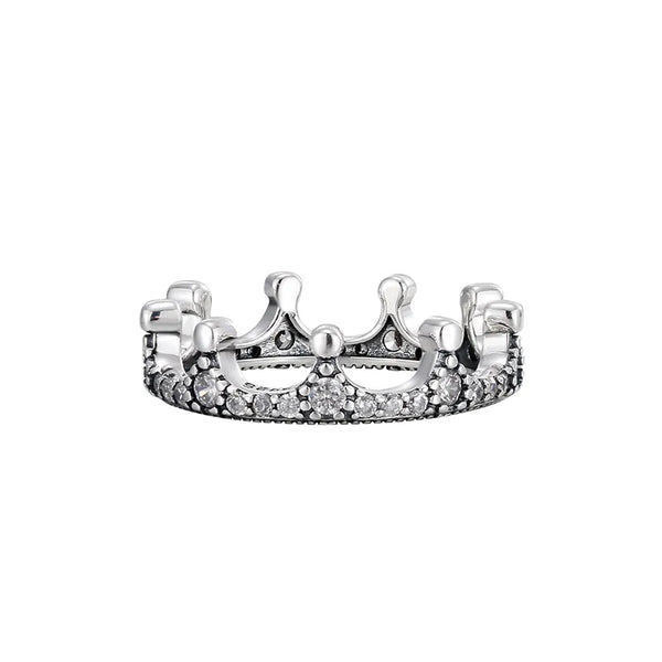 Vintage Crown Ring | 925 Sterling Silver