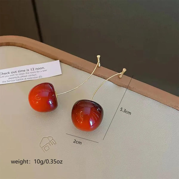 Cherry Earrings | Acrylic