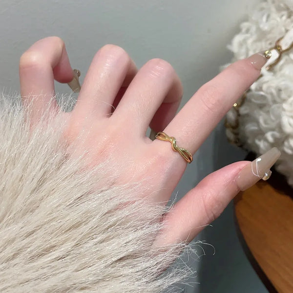 Fashionable Heart Ring | Titanium Steel