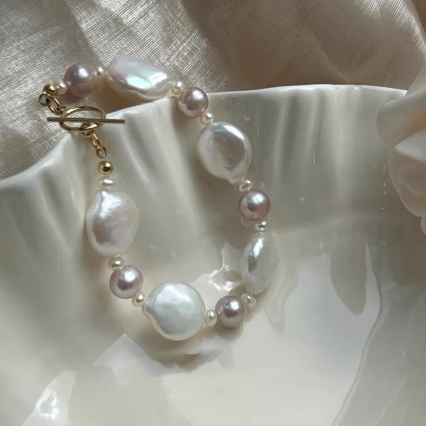 Purple Freshwater Pearl Bracelet | Freshwater Pearl