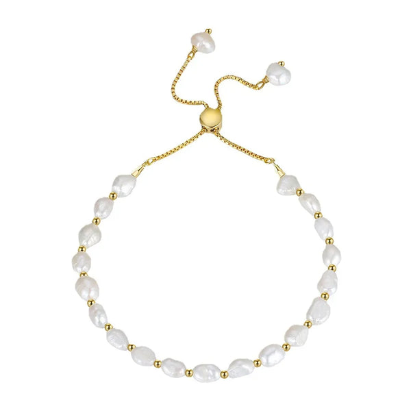 Freshwater Pearl Bracelet | 925 Sterling Silver