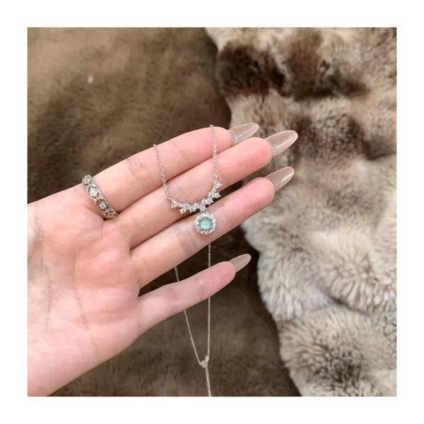 Bohemian Celestial Necklace | 925 Sterling Silver