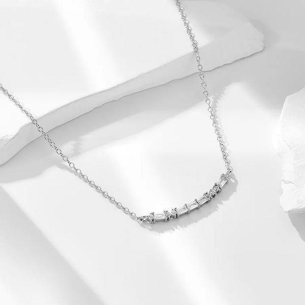 Cubic Zircon Pendant Necklace | 925 Sterling Silver