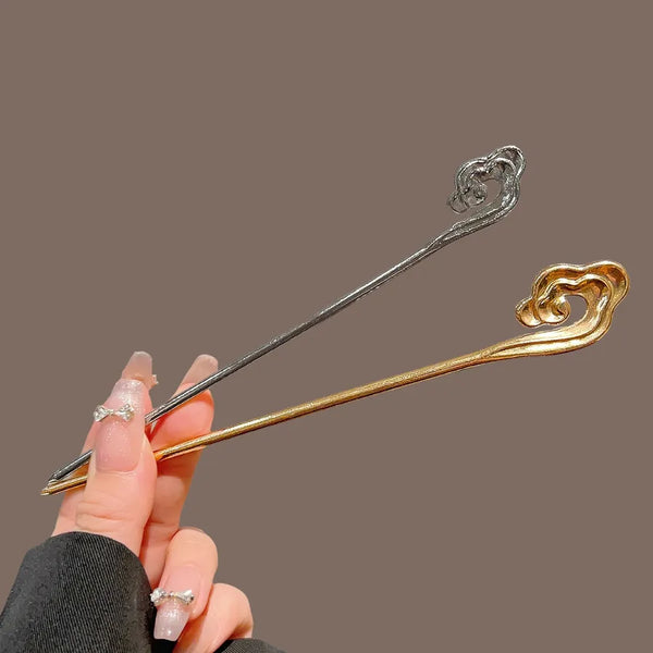 Chinese Vintage Hairpin Headband | Alloy