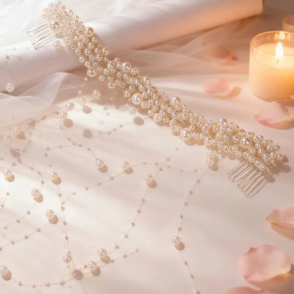 Pearl Headband | Zinc Alloy