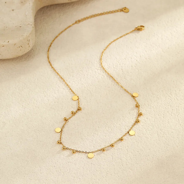 Minimalist Geometric Necklace | Stainless Steel