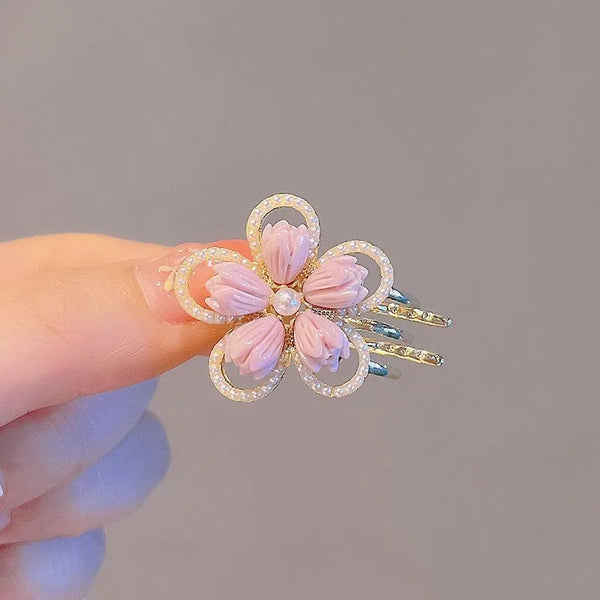 Artificial Pearl Hair Claw | Alloy