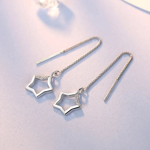 Star Celestial Earrings | 925 Sterling Silver