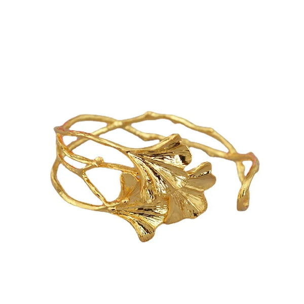 Chain Bangle | Brass