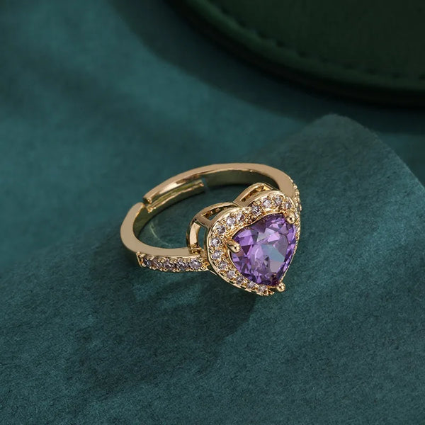 Electroplated Heart Ring | Copper