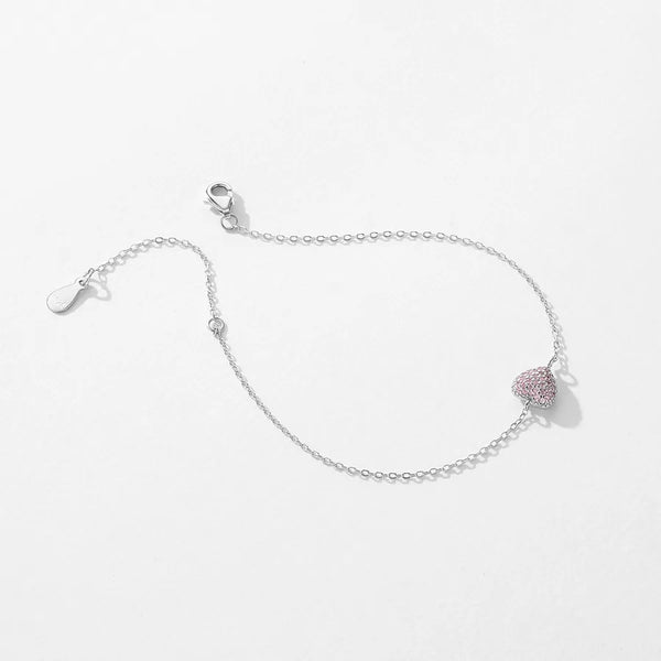 Heart Bracelet | 925 Sterling Silver