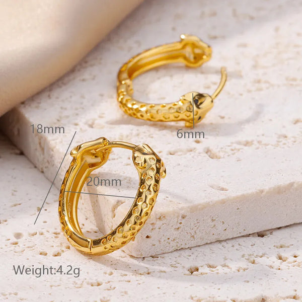 Gold-Plated Earrings | Stainless Steel