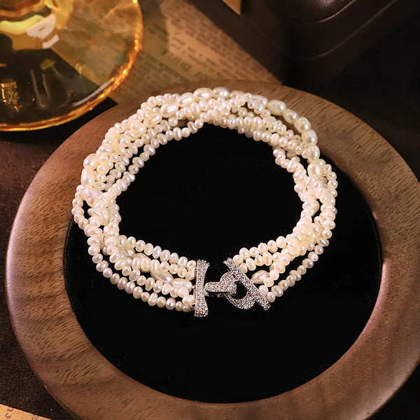 Silver-Plated Freshwater Pearl Bracelet | Freshwater Pearl