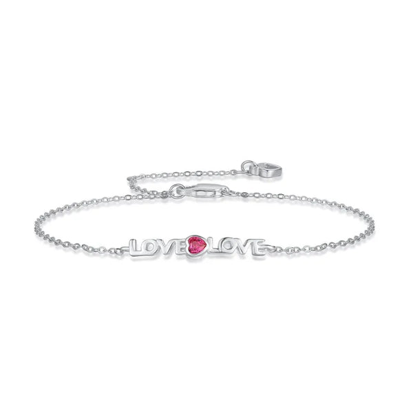 Heart Bracelet | 925 Sterling Silver