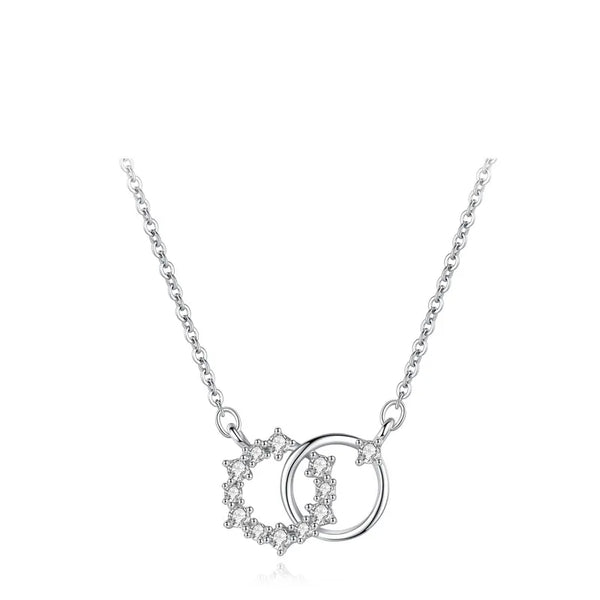 Inlay Pendant Necklace | 925 Sterling Silver