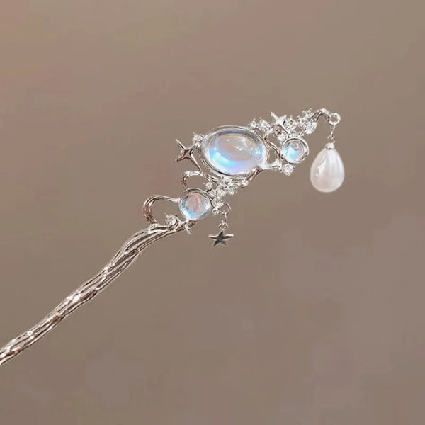 Artificial Pearl Hairpin Headband | Alloy