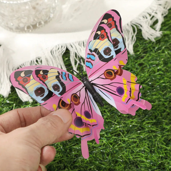 Red Butterfly Hair Clip | PVC