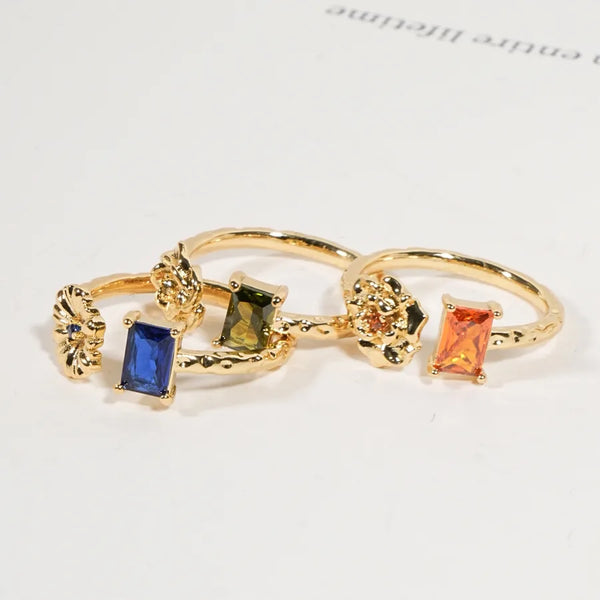 Floral Ring | Copper