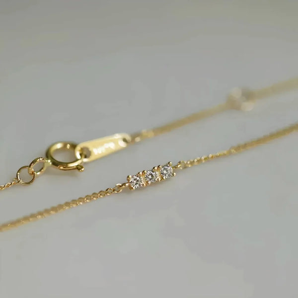 Three Geometric Bracelet | Sterling Silver