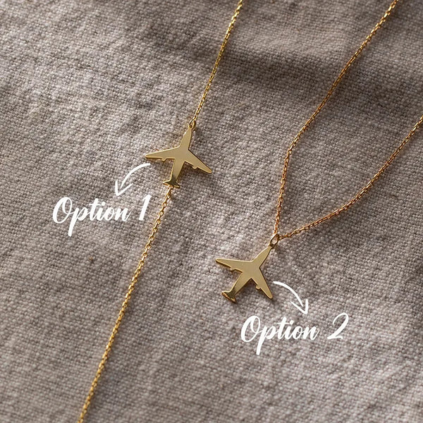 Single Gold-Plated Pendant Necklace | Stainless Steel