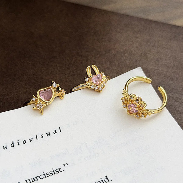 Open Band Heart Ring | Copper