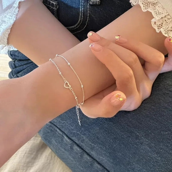 Minimalist Geometric Bracelet | 925 Sterling Silver