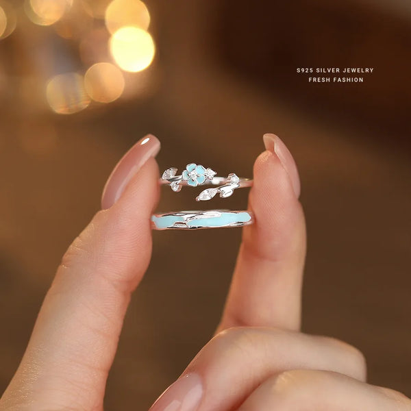 Bohemian Floral Ring | 925 Sterling Silver