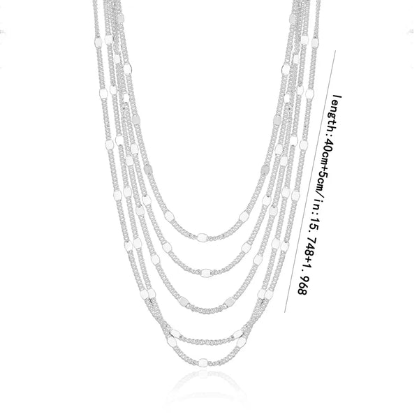Chain Choker Necklace | 925 Sterling Silver