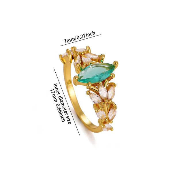 Coating Zircon Ring | Copper