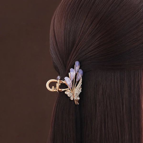 Geometric Butterfly Hair Claw | Zinc Alloy
