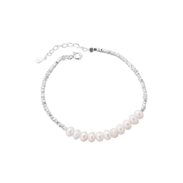 Display Freshwater Pearl Bracelet | 925 Sterling Silver