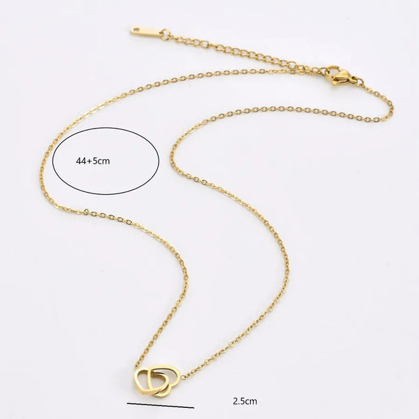 Sweet Heart Pendant Necklace | Stainless Steel