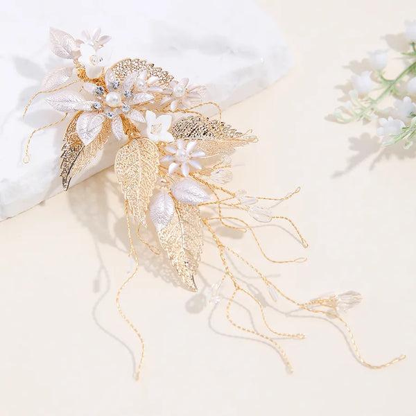 Vintage Floral Headband | Alloy