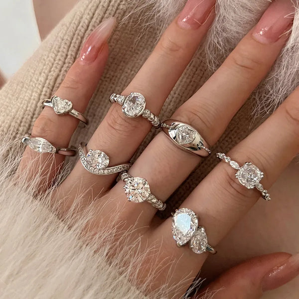 Zircon Ring | 925 Sterling Silver