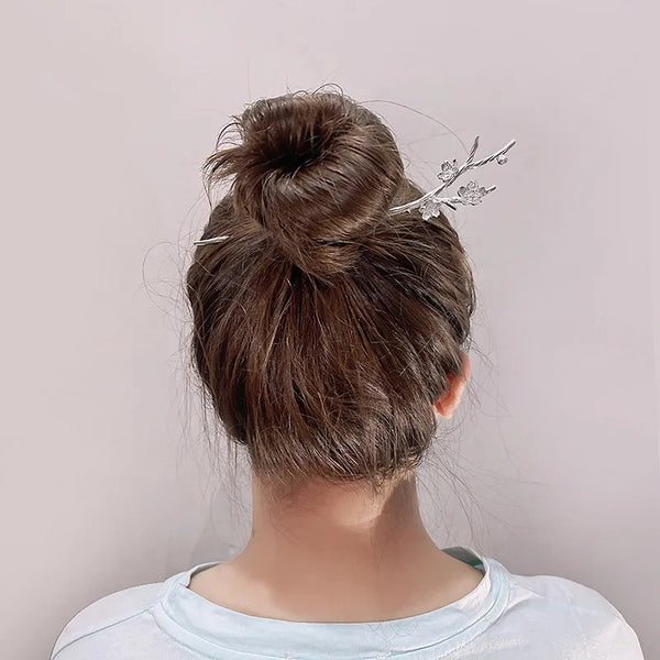 Flowers Floral Hairpin Headband | Alloy