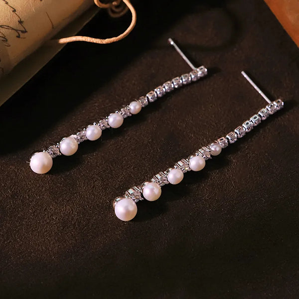 Silver-Plated Stud Earrings | 925 Sterling Silver