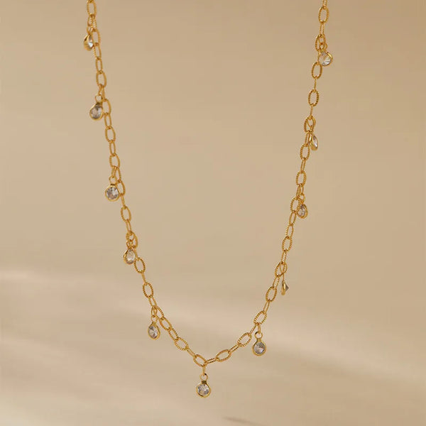 Round Pendant Necklace | Copper